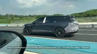 Third-Gen Nio ES8 Spotted in Public Roads