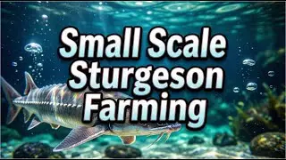 Small Scale Sturgeon Farming: Raise Premium Fish for Caviar, Meat & Conservation!