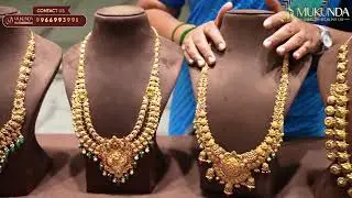 Beautiful amazing new designs long haram collection Mukunda Jewellers