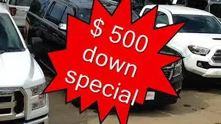 Model Auto Sales 500 down Special in Detroit