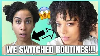 HIGH POROSITY ROUTINE ON LOW POROSITY HAIR | COLLAB W/ MELISSA Q | kinkysweat