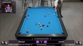 ROCKET vs JUSTIN - RYDA'S ACTION SPOT - TABLE 9 | EvoSports