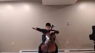 Elijah Chu plays David Popper Etude No. 36