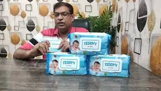 Teddyy Wet Wipes || Pull Out wipes As Required & Gently Clean The Baby ||