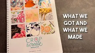 Crop and Create Delivered Cardmaking Fall 2024