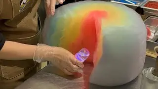 Cotton Candy Unicorn at Panda Sweet in Mall of Georgia #unicorn #cottoncandy #sugar