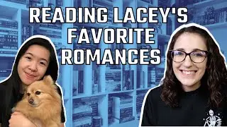 I Read LaceyBookLover's Favorite Romance Books | Reading Vlog