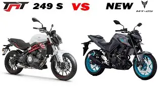 КАКОЙ ТЕБЕ НРАВИТСЯ ??? | Сравнение Benelli TNT 249 S и Yamaha New MT-25