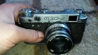В порядке ностальгии: Фотоаппарат ФЭД-2. Обзор.