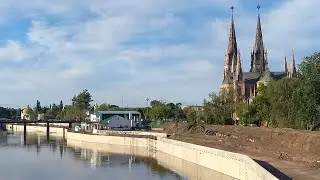 Obras en el R&iacute;o Luj&aacute;n,  buenos aires 🇦🇷