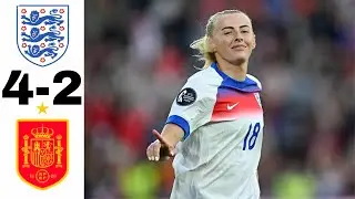 England vs Spain 4-2 | Women's Euro Final 2025