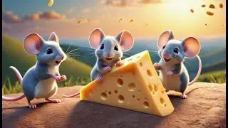 Three Blind Mice Oatfield Run | English Nursery Rhyme | Kids Songs | Baby Music