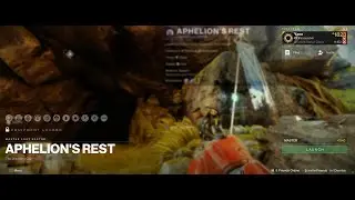Destiny 2 Aphelion's Rest Lost Sector (Solo Flawless Master, Hunter Solar Build Season 23)