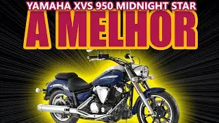 A melhor moto custom: Yamaha XVS 950 Midnight Star