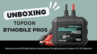 TOPDON BTMOBILE PROS- Unboxing