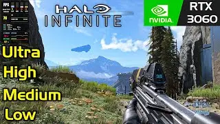 Halo Infinite Campaign | RTX 3060 | intel i7 11800H | All settings tested at 1080p