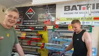 Готуємось до різу плиткорізами Raimondi RAIZOR MkII 3360 та попередником. Працює Haisser 730 indusry