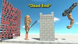 Dead End Puzzle, Explosive Wall, Tung Tung Sahur, Titan Godzilla | Animal Revolt Battle Simulator
