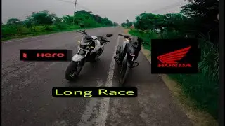 Honda Xblade VS Hero Xterme 160r 🔥| Drag Race | Long Race | Topend | HS MotoTube |