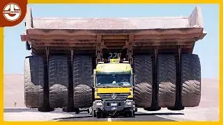 Transportar Las Máquinas Más Grandes Del Mundo Y Los Equipos Más Pesados ​​Es Una Necesidad Para