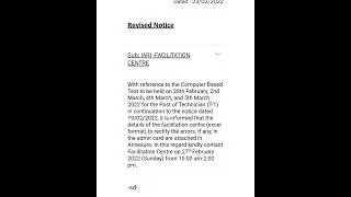 ICAR Technician New Update Regarding Facilitation Centre