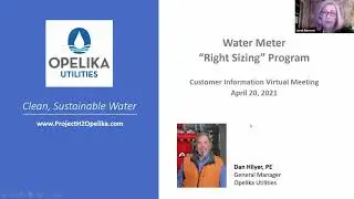 Water Meter Right Sizing Program Information Session