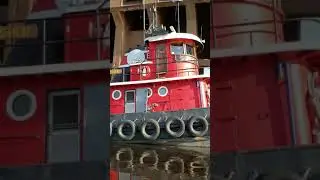 Tugboat John R Asher at Loon's Foot Landing