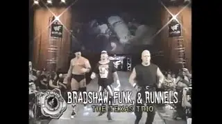 Terry Funk, Dustin Runnels, & Bradshaw vs Jerry Lawler & Too Much   Shotgun June 27th, 1998