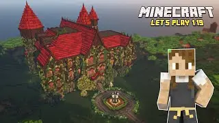I BUILT a Custom Woodland Mansion | Minecraft Let's Play 1.19