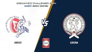 Playoffs Match 5 - GRE vs CZE | Highlights | ECC24 Challenger | 30 Sep 2024 | ECC24.038
