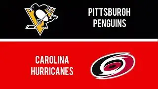 Pittsburgh Penguins @ Carolina Hurricanes (1-14-23) Game Highlights