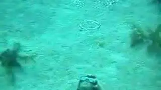 Blowing air rings in Belize