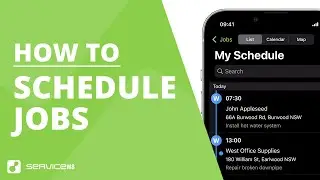 How to schedule jobs in ServiceM8 (2025)