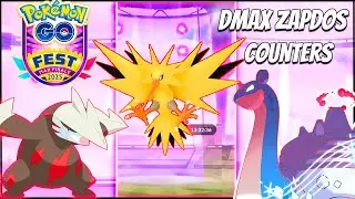 Complete counter Guide for Dmax Zapdos in detail || Pokemon GO ||