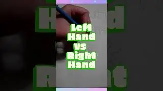 A Viewer Noticed I Was Writing Left Handed So I Did This
