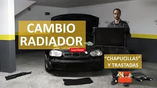 Como cambiar el radiador de un VW Golf IV I #jpampyn​​
