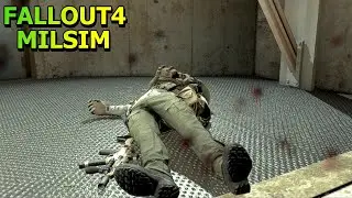 The hardest fight i ever had against the Raiders / Tactical Fallout 4 500+mods