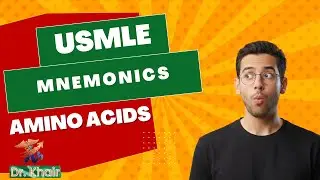 Amino acids classification and derivatives Mnemonics | USMLE Step 1