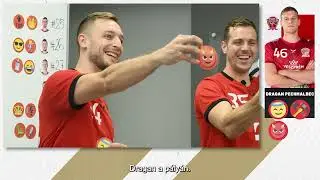 Gasper Marguc és Kentin Mahé az Emoji Game-ben