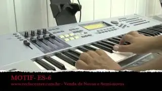 YAMAHA MOTIF ES-6 DEMO NA TECLACENTER