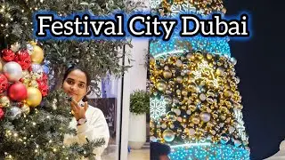 Festival city Dubai |Christmas #trending #festivalvibes #festivalcity 