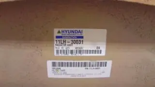 11LH-30031 Радиатор охлаждения Hyundai HL780-7A