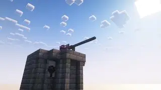 Create big cannons + CC tweaked auto locking V6