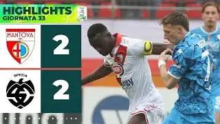 Mantova-Spezia 2-2 | la doppietta di MAGGIONI fissa il pari nel finale | HIGHLIGHTS Serie BKT