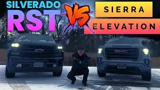В чем разница между GMC Sierra Elevation и Chevrolet Silverado RST?