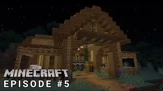 BUILDING A BARN | Minecraft 1.16 Survival Let's Play [Episode #5] MCPE