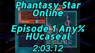 Phantasy Star Online HUcaseal Any% Glitchless Speedrun - 2:03:12