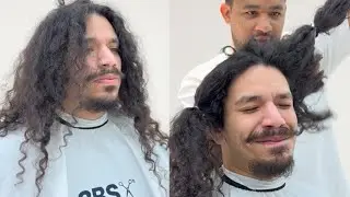 12 A&Ntilde;OS SIN ✂️ | Transformaci&oacute;n asombrosa😱 #cortedecabello #haircut #hairstyle #tutorial 