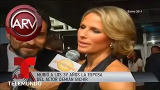 Fallece a los 37 años la esposa del actor Demián Bichir | Al Rojo Vivo | Telemundo