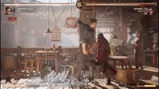 Mortal Kombat 1 Johnny Cage Meterless 35% Mid Combo (Frost Kameo)